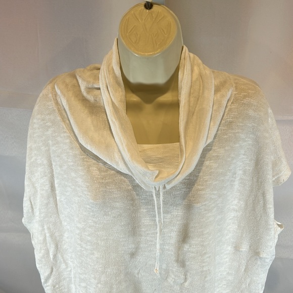 Eileen Fisher White Washable Linen Blend Shirt L NWOT - Picture 2 of 6